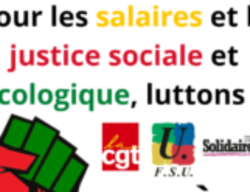29 septembre, pour nos salaires