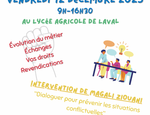 stage AESH 12 décembre