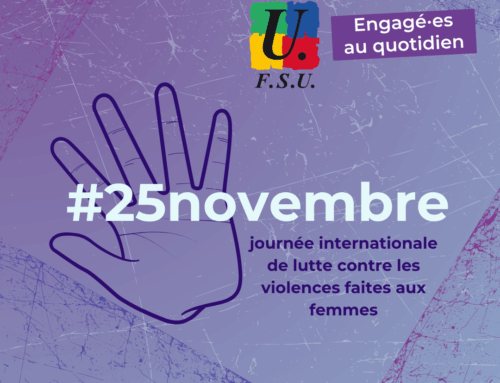 25 novembre: journée internationale de lutte contre les violences faites aux femmes